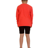 Trendy Toggs Kids Christmas pudding Jumper Red