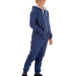 Trendy Toggs Kids Navy Blue Zip Up Onesie