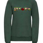 Trendy Toggs Kids Elf Christmas Jumper Green