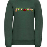Trendy Toggs Kids Elf Christmas Jumper Green