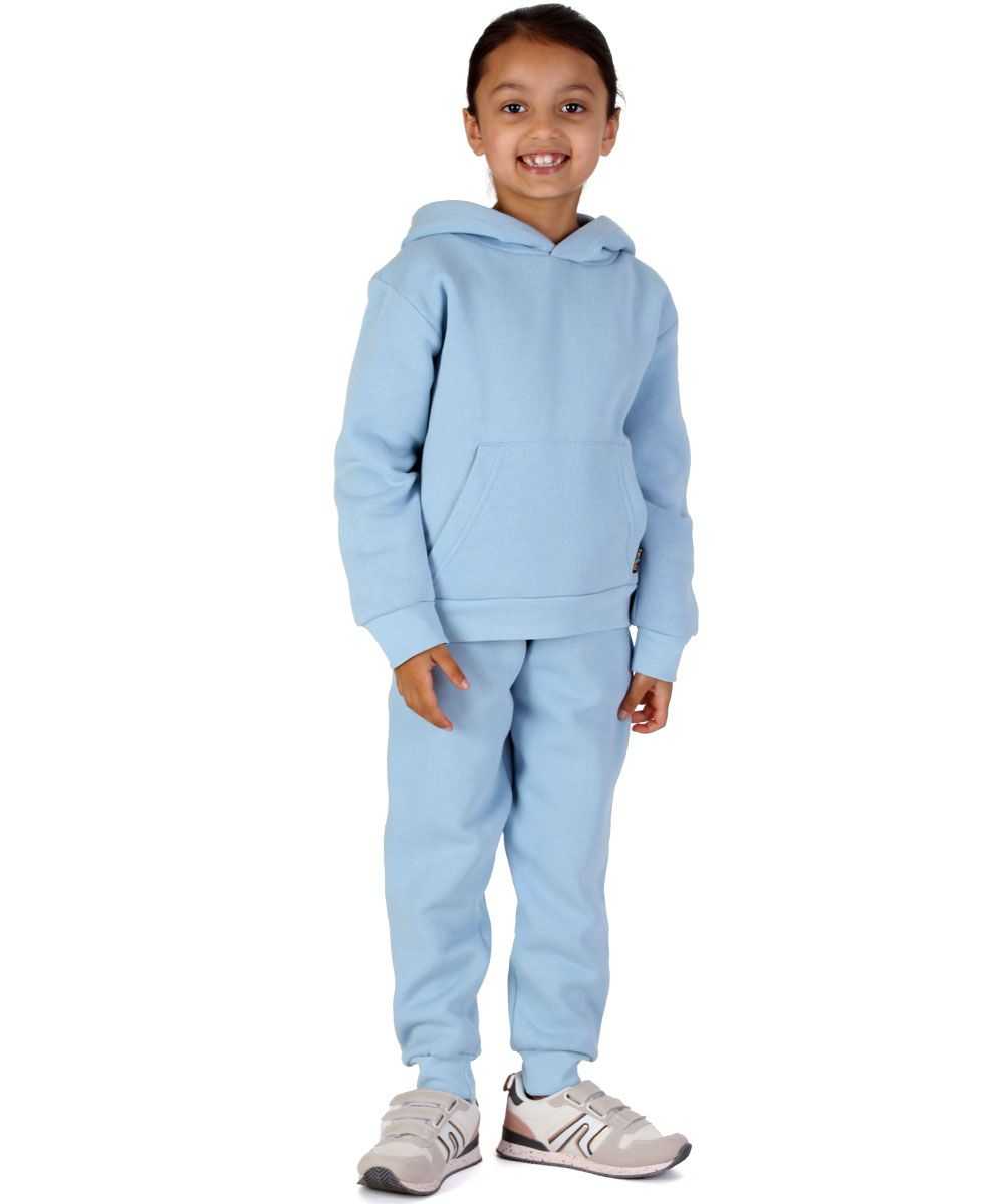 Trendy Toggs Kids Overhead Hoodie Denim Tracksuit
