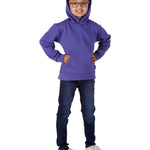 Trendy Toggs Kids Plain Overhead Purple Hoodie