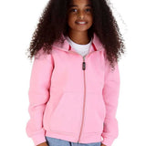 Trendy Toggs Kids Plain Pink Zip Up Hoodie