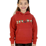 Trendy Toggs Kids Elf Christmas Overhead Hoodie Rust