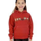 Trendy Toggs Kids Elf Christmas Overhead Hoodie Rust