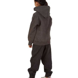 Trendy Toggs Kids Plain Overhead Charcoal Hoodie