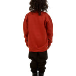 Trendy Toggs Kids Christmas pudding Jumper Rust