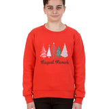 Trendy Toggs Kids Magical Moments Christmas Tree jumper Red