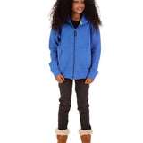 Trendy Toggs Kids Plain Royal Blue Zip Up Hoodie
