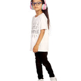 Trendy Toggs Kids Little Dreamer Rhinestone White T-shirt