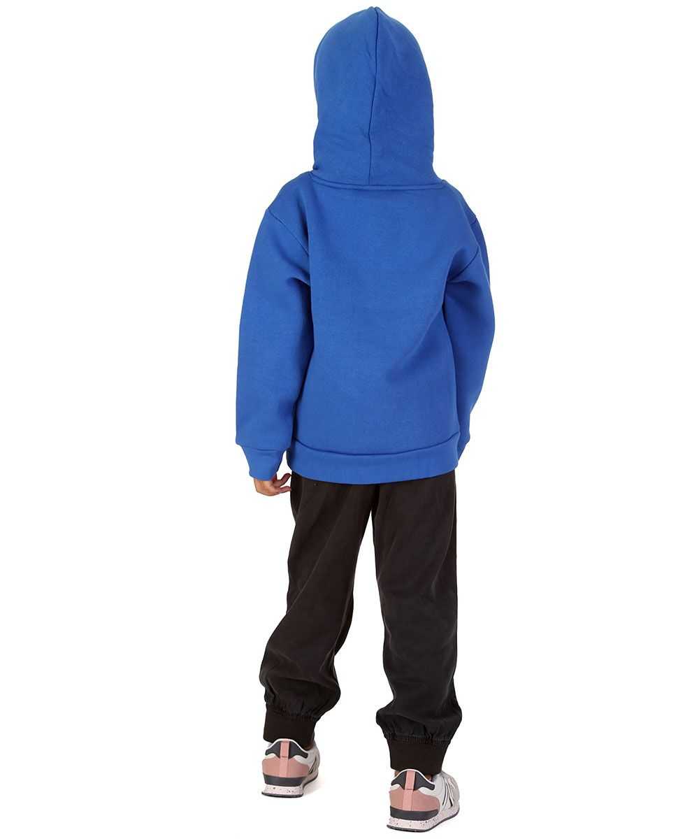 Trendy Toggs Kids Plain Overhead Royal Blue Hoodie