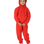 Trendy Toggs Kids Overhead Hoodie Red Tracksuit