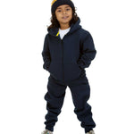 Trendy Toggs Kids Fleece Zip Up Navy Blue Tracksuit