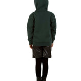 Trendy Toggs Kids Plain Bottle Green Zip Up Hoodie