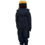 Trendy Toggs Kids Fleece Zip Up Navy Blue Tracksuit