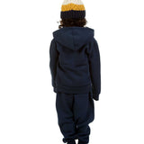 Trendy Toggs Kids Fleece Zip Up Navy Blue Tracksuit