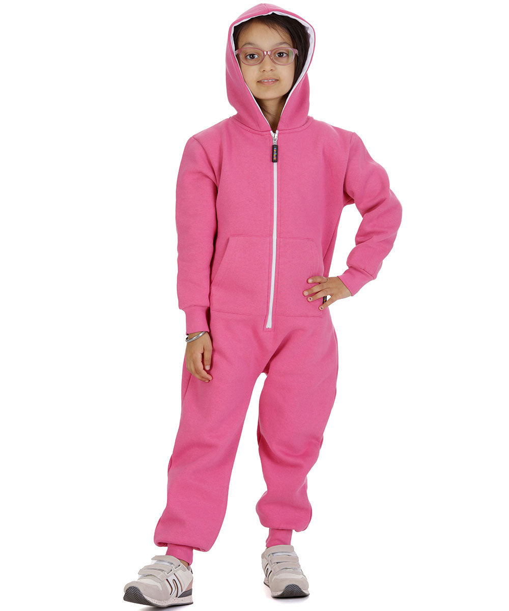 Trendy Toggs Kids Cerise Zip Up Onesie